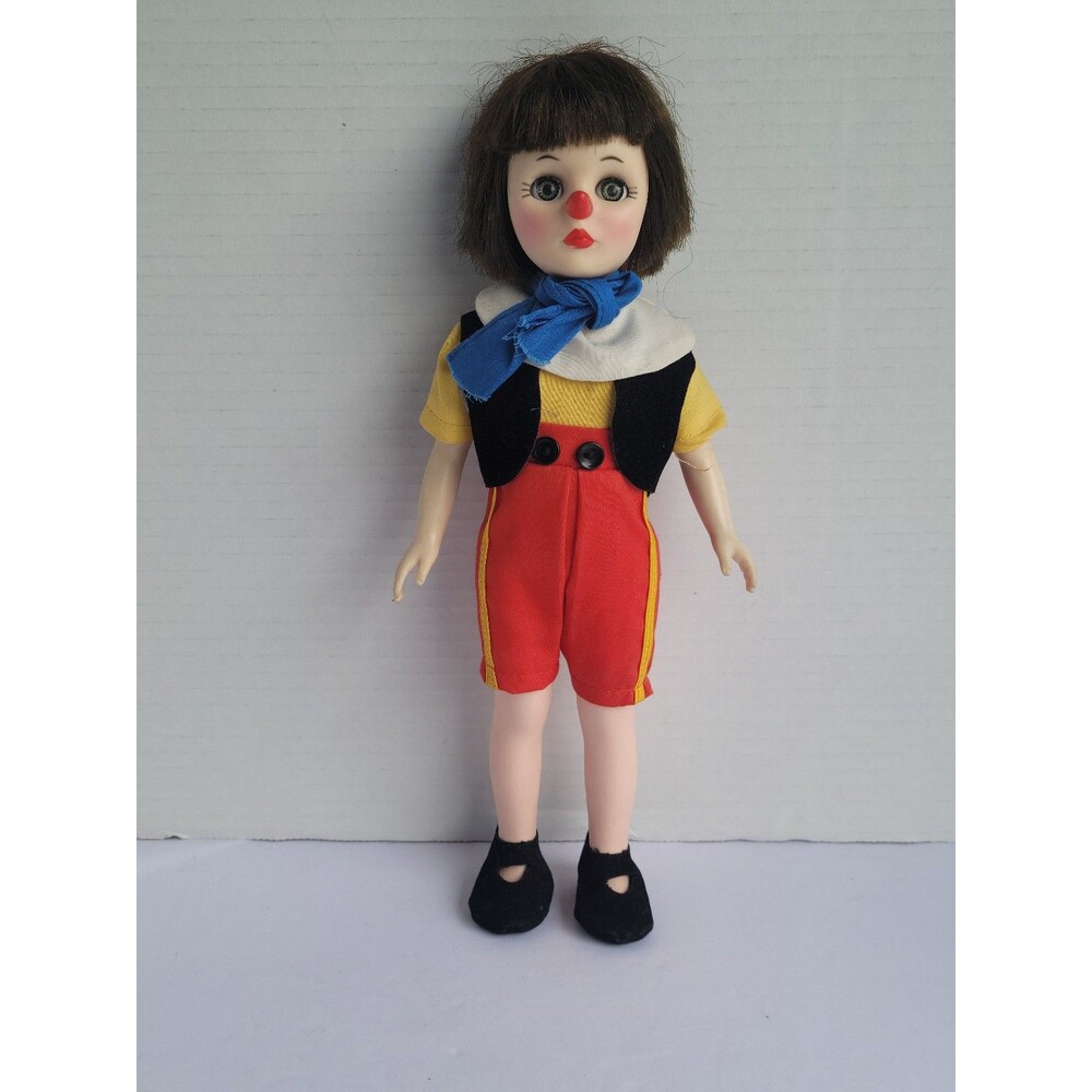 Wonderful World Effanbee Doll Pinocchio Story Book Disney 1975 Vintage 11"